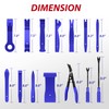 Nilight Trim Removal Tool 102 Pcs, Auto Push Pin Bumper