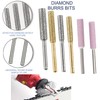 20Pc Chainsaw Sharpening Kit Diamond Burr Files Angle Guide for
