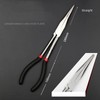 11-Inch Long Nose Pliers – Bent Handle Tool with 5