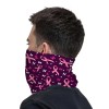 Bufanda De Cinta Morada Con Estampado De Mariposas, Multifun