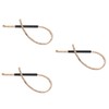 Mipcase 3pcs Fire Starter Wick Cord Lightweight Rope for Camping