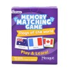 Menique. Juego de Memoria Banderas del Mundo en Inglés. Memory