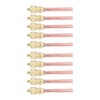 10Pcs 1/4SAE HVAC Access Valve, Service Access Valve Brass Multi