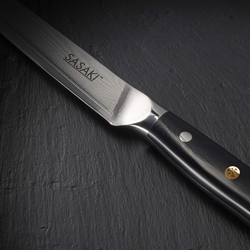 Sasaki 5236109 Masuta Japanese AUS-10 Stainless Steel Slicing Knife with