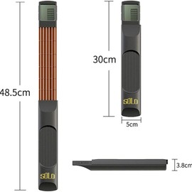 Guitar Trainer Guitar Chord Trainer, Pro Guitar Simulator, Portable Mini 6 Fret Guitar Practice Hands Training Tool Chord Traine