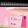 Beetles Tipex Instant Apex Nail Extension Tips Kit Almond/Coffin/Square/Oval/Stiletto/Squaoval Shape