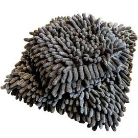 Detailers United - Chenille Car Wash & Wheels Pad Twin Pack - 23-cm x 23-cm x 5 cm & 13 x 13 x 5 cm