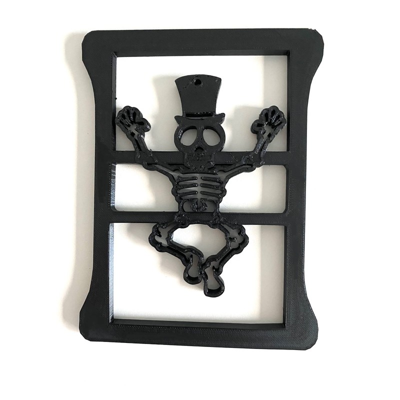 Dancing Skeleton in 3D for Jeep Wrangler Led Version JK/JKU/JL