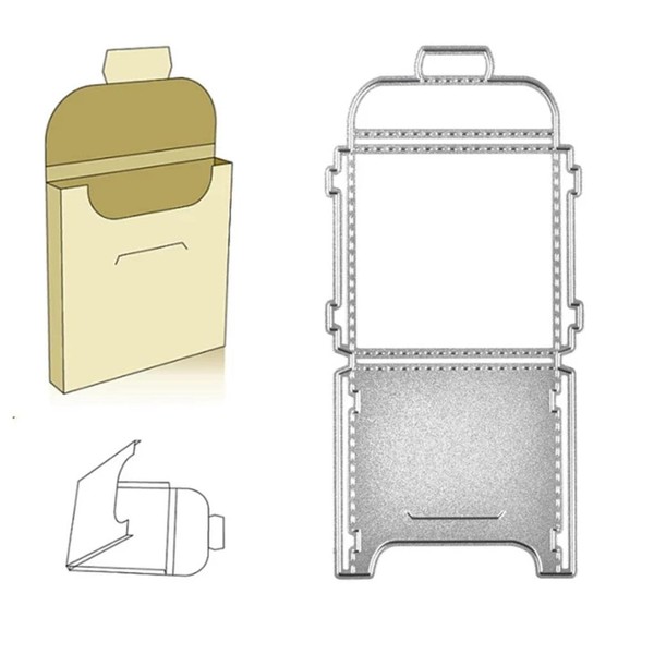 Rectangle Triangle Background Metal Die Cuts, Rectangle Triangle Background Cutting