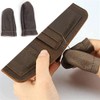 TAORAYO Thimble Finger Protector Craft Sewing Thimble Leather Sewing Tools