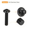 sourcing map Flanged Button Head Socket Cap Screws, 50 Pcs