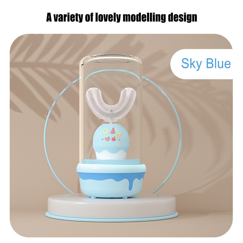 U Shaped Electric Toothbrush Smart USB Wireless Automatic Toothbrush Oral