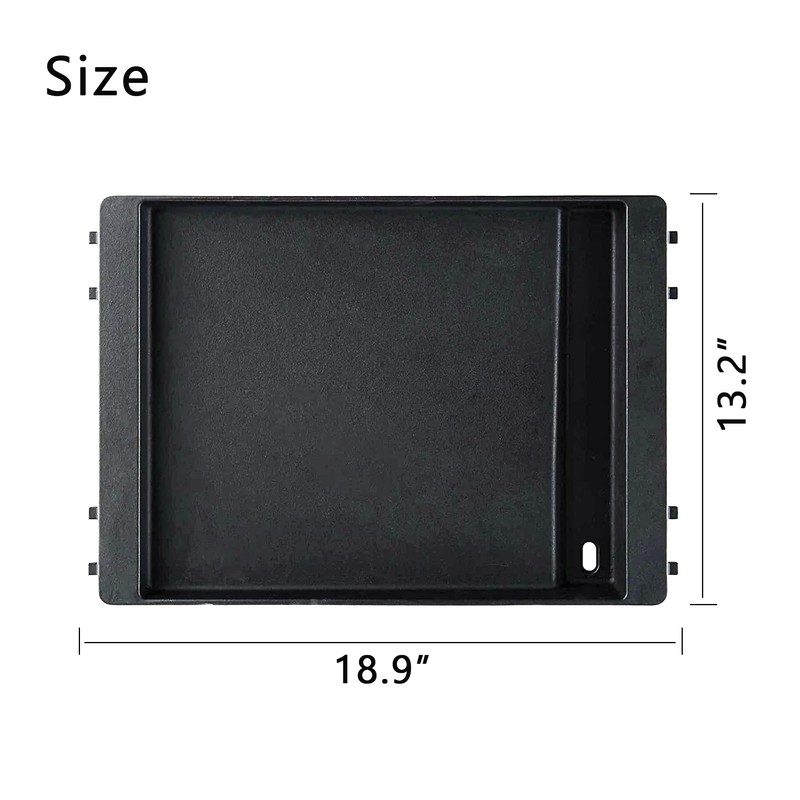 7599 Enameled Cast Iron Griddle for Weber Genesis II, Durable