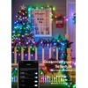Brightown Smart Christmas Lights Outdoor, 100 LED RGB C9 String