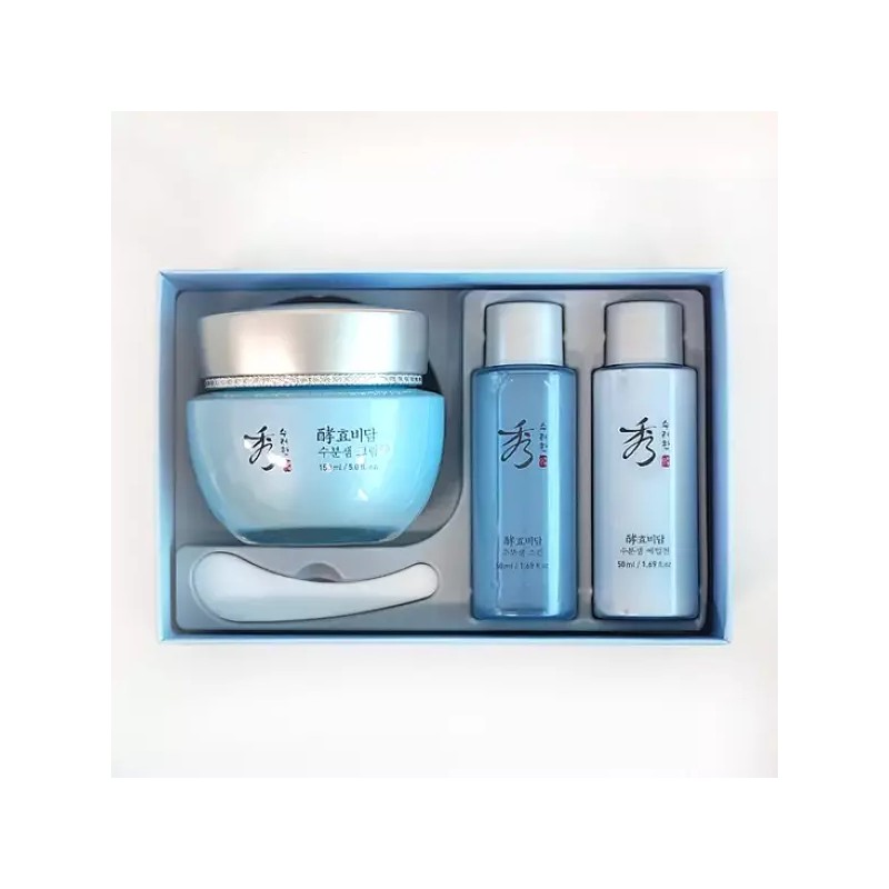 Sulyeohan 수려한 효비담 수분샘 크림 150ml 대용량 기획세트 + 수려한