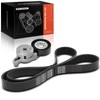 A-Premium Engine Serpentine Belt Drive Kit with Tensioner Compatible with