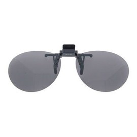Fujita Optical Cu – V Clip – Up Sunglasses Polarized Smoke Polarized