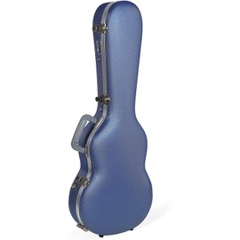 Crossrock, 0-String CRA800 Ukulele, Super lightweight ABS Molded Hard Case (Tenor, Blue), (CRA860TUBL)