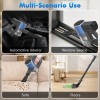 OMESER Cordless Stick Vacuum Cleaner 30KPA Powerful Touch Screen Lightweight