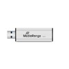 MediaRange MR970 USB Stick Black/Silver