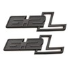 2pcs 6.2L Emblems Side Fender 3D Decal Logo Replacement for