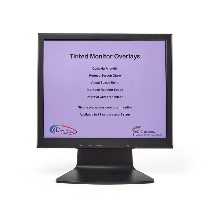 Crossbow Education: Monitor Overlay 19inch - Purple
