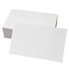 BAY LETTERPRESS Blank Cards, Business Card Size, White, Fine Paper,