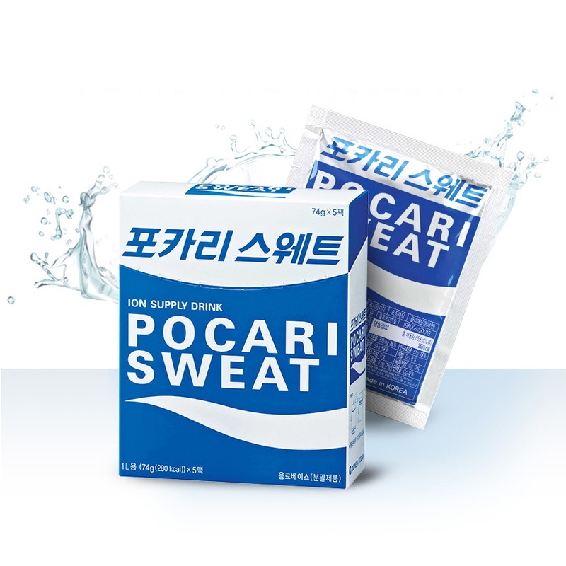 포카리스웨트 분말, 65.6g, 10개 Pocari Sweat Powder, 65.6g, 10 pcs