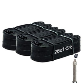 Shinko 64732 Bicycle Tubes, Set of 3, 26 Inches, 1.0 x 0.1 x 0.3 inches (48 mm), English 1.9 inches (48 mm), Front and Rear Plus Spare Tubes, Bicycle Puncture Repair, Mamachari, Light Car, Electric