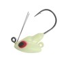 Northland Tackle Weedless Stand Up Fireball Jig, Super-Glo Luminescent, 1/4