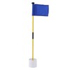 Practice Golf Hole Pole Cup Flag Stick Detachable 2 Section