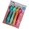 12 Pack Baby WEANING Feeding Spoons BPA Free Plastic Long
