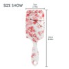 Doterii Spring Pink Cherry Flowers Hairbrush Air Cushion Massage Comb