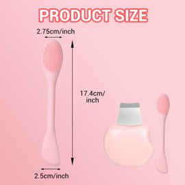 atnayo Blackhead Removing Skin Scraper, Pore Scrubber with 1*Cleansing Brush