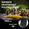 Strapworks Heavyweight Polypropylene Webbing - Heavy Duty Poly Strapping for