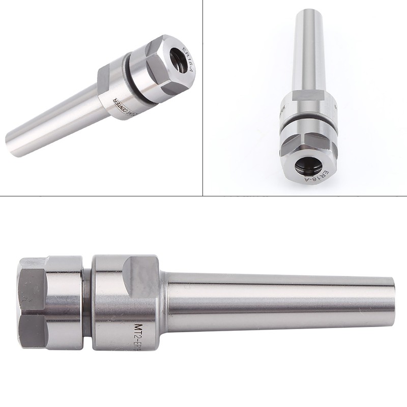 MT2‑ER16(M10) Taper Collet Chuck Holder Face Milling Arbor Adapter CNC