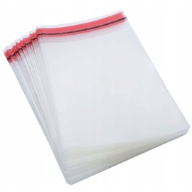 OliveBird 500 x Clear Cellophane Bags Self Seal 15cm x 20cm