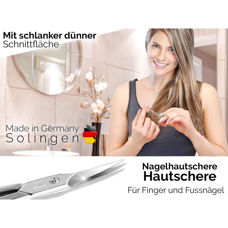 Cuticle Scissors Cuticle Scissors Made in Germany with Sharp Curved
