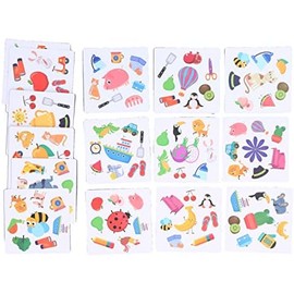 Flip Card Game Family Early Learning Board Juegos a Juego Juego de Cartas Regalos Reglas Simples para Que los niños jueguen Todos los días