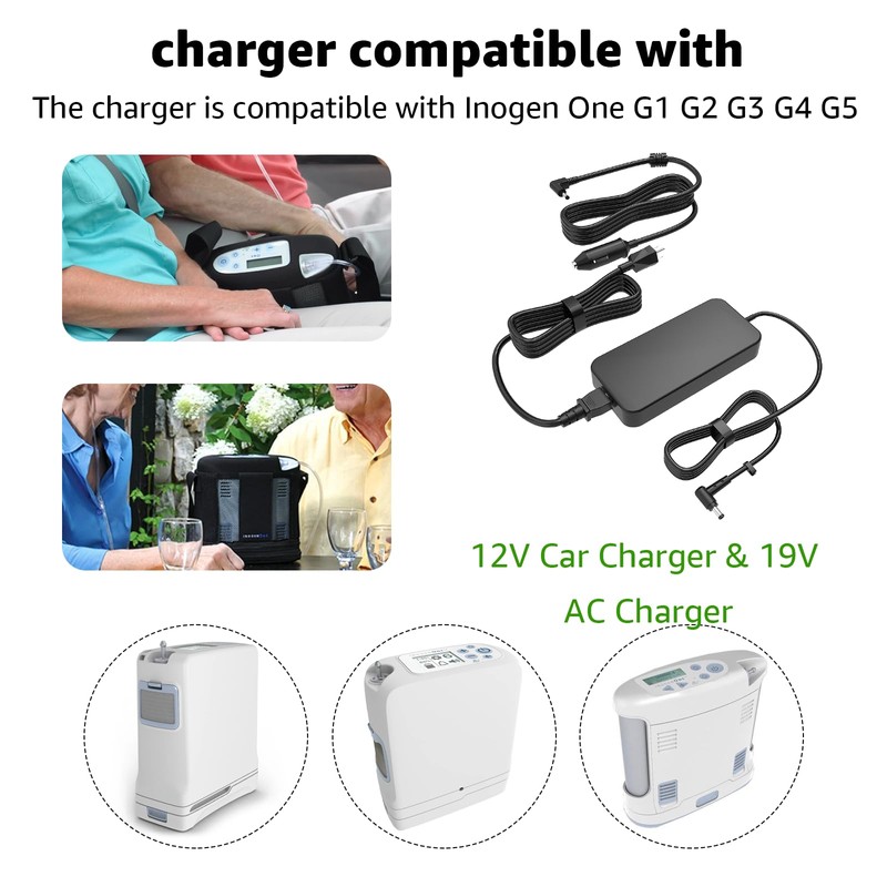 Norward Charger for Inogen One G1 G2 G3 G4 G5,