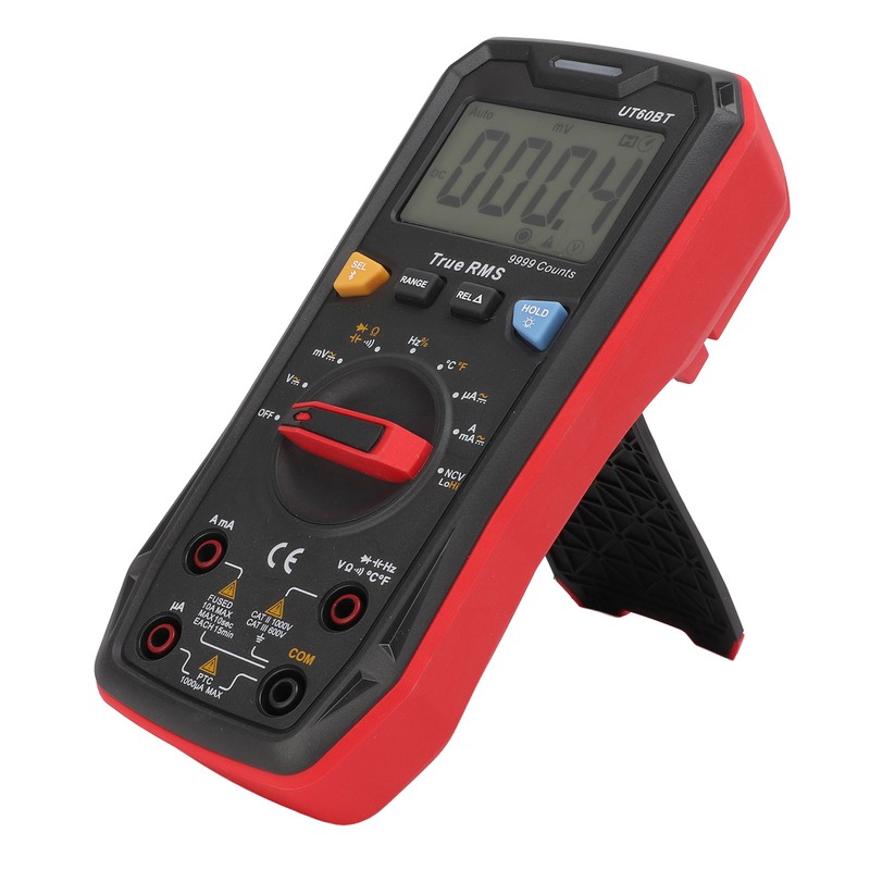 Digital Multimeter Large LCD TRMS High Safety Quick Measurement Wide