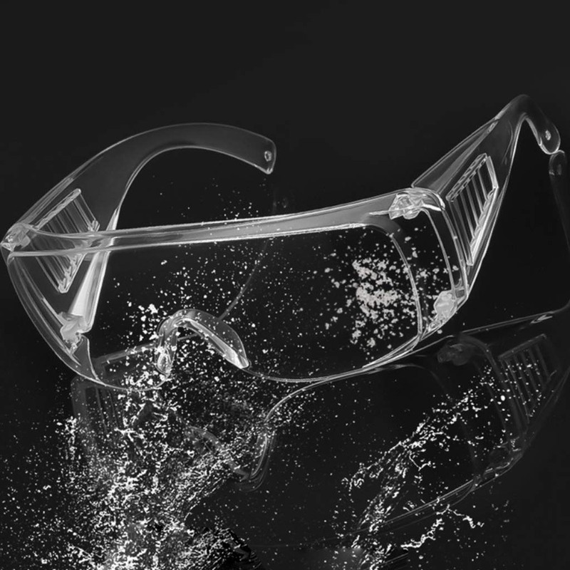 LEEINTO Safety Glasses Personal Protective Equipment Eyewear For Protection Clear