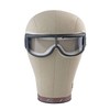 Fully Ventilated And Foam Lined Clear Safety Lens Goggles :