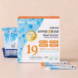 Real Doctor [택배][리얼닥터] 프리미엄 생유산균 180포 (6개월분) / 온가족 대용량 유산균 [Delivery][Real Doctor] Premium Live Probiotics 180 Packs (6-Month Supply) / Family Size Probiotics