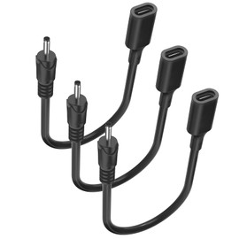 CYD PD DC35135 auf USB-C-Kabel,3,5 mm x 1,35 mm Buchse Eingang auf Typ-C-Stecker, Stromladekabel mit PD-Automatischer Identifikations-Chip,Tablets, Laptops,für Handys