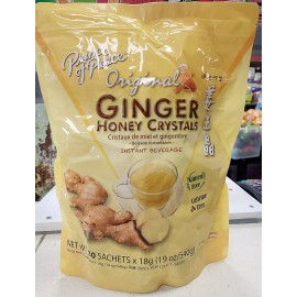 PrinceOfP Original Ginger Honey Crystals 30 Sachets, Prince Of Peace Instant Beverage