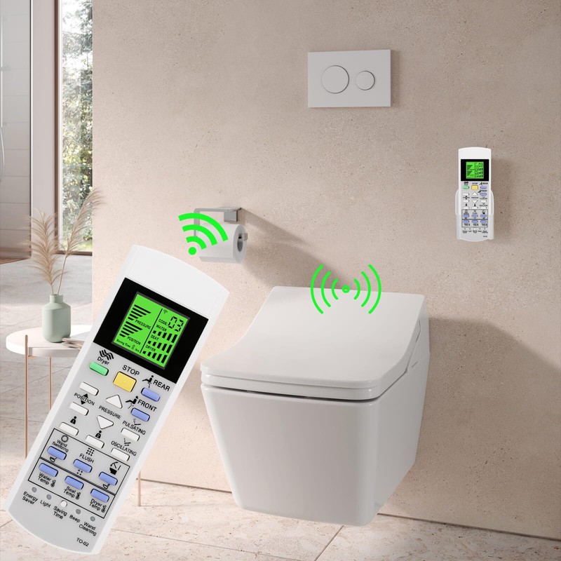 Replacement Remote Control for TOTO Washlet Toilets and Bidets SG