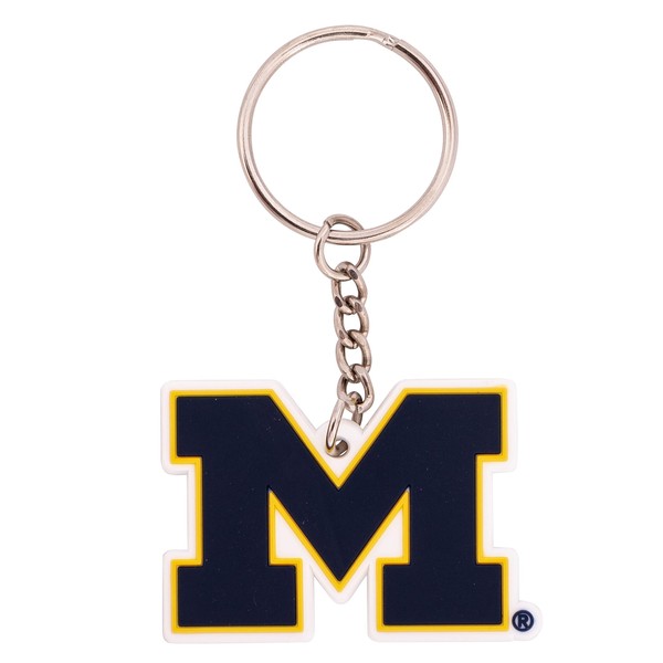 Desert Cactus University of Michigan Keychain Wolverines UM U of