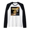Forgiven and Free Christian Design John 836 Raglan Baseball Tee