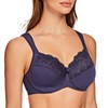 MELENECA Women's Full Coverage Underwire Bra Minimizer Plus Size Lace